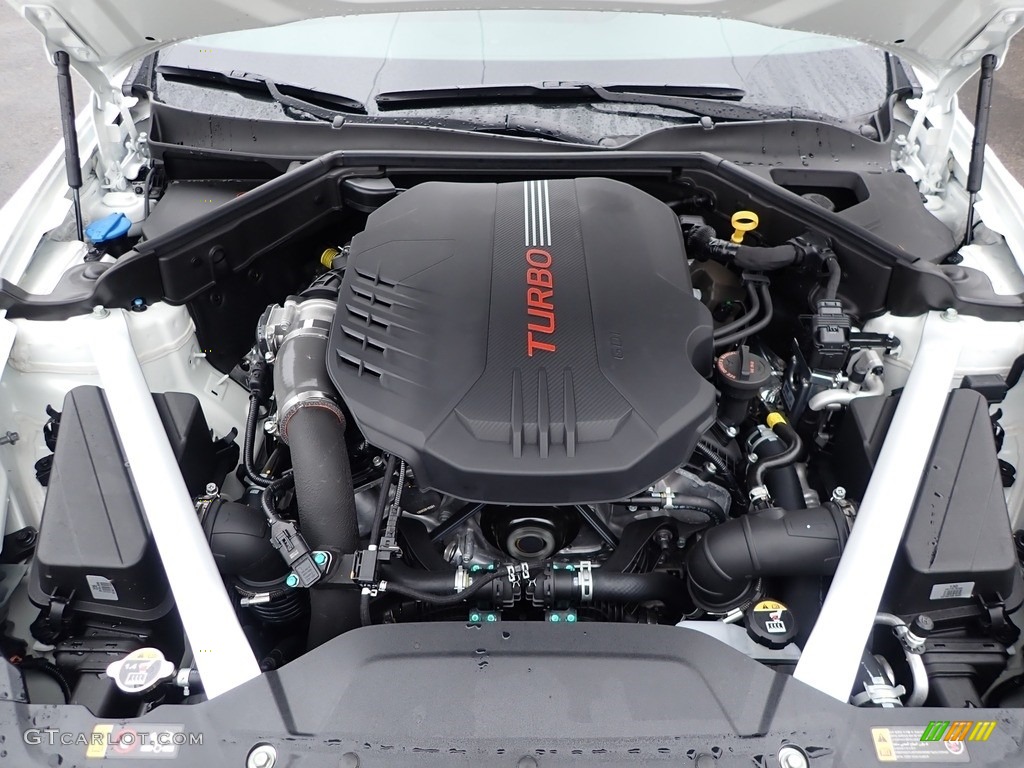2020 Kia Stinger GT AWD 3.3 Liter GDI DOHC 24-Valve CVVT V6 Engine Photo #136981250