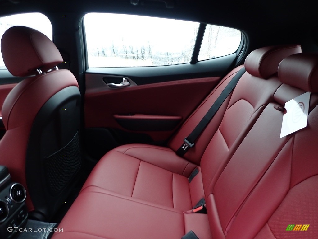 2020 Kia Stinger GT AWD Rear Seat Photos