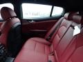 2020 Kia Stinger Red Interior Rear Seat Photo