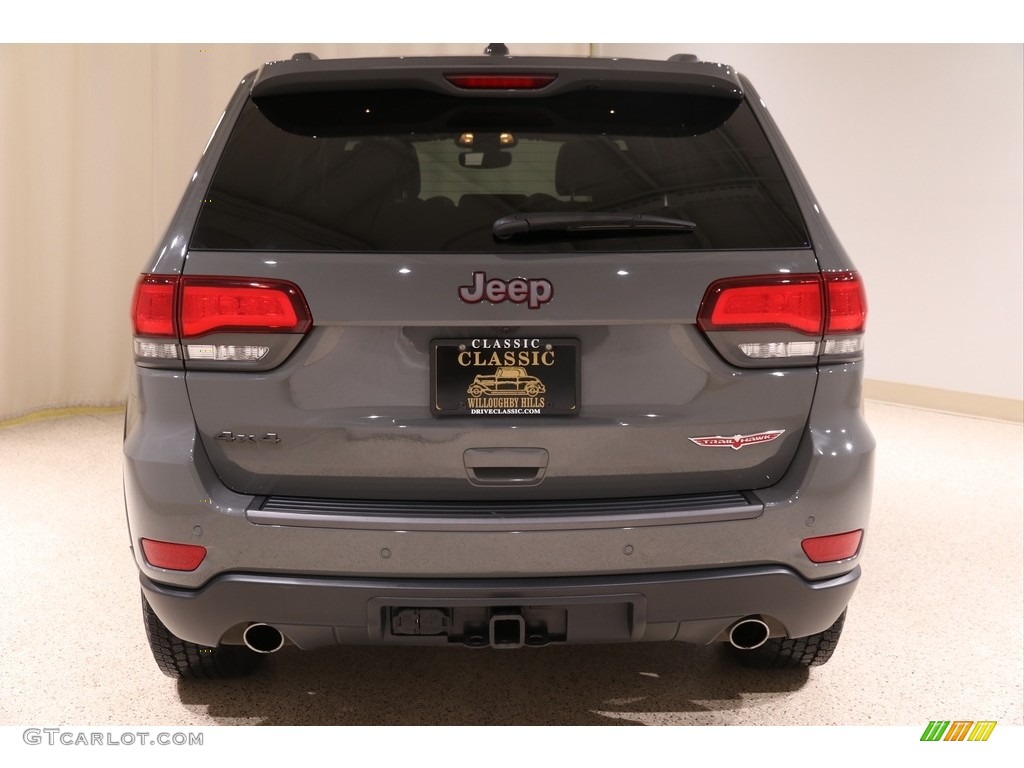 2020 Grand Cherokee Trailhawk 4x4 - Sting-Gray / Ruby Red/Black photo #25