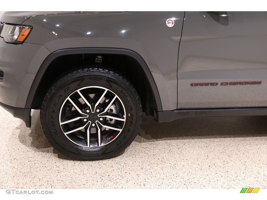 2020 Grand Cherokee Trailhawk 4x4 - Sting-Gray / Ruby Red/Black photo #27