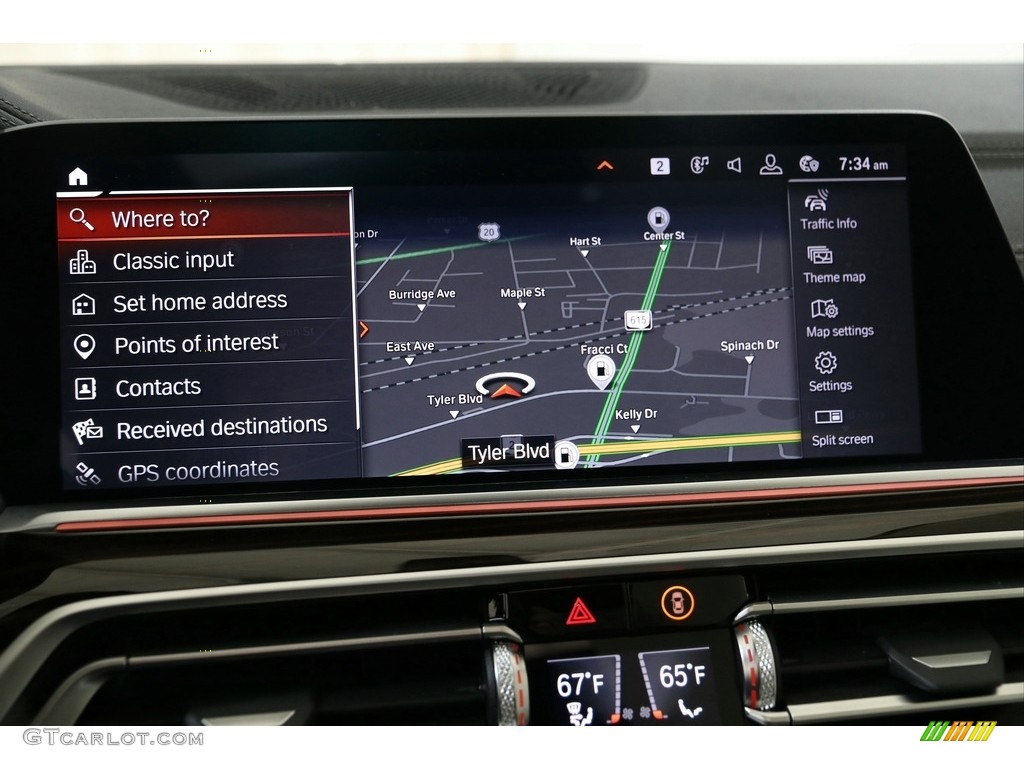 2020 BMW X5 xDrive40i Navigation Photos