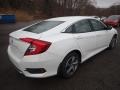Platinum White Pearl - Civic LX Sedan Photo No. 5