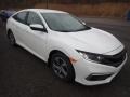 Platinum White Pearl - Civic LX Sedan Photo No. 6