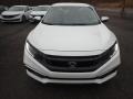Platinum White Pearl - Civic LX Sedan Photo No. 7