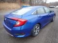 Aegean Blue Metallic - Civic LX Sedan Photo No. 5