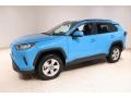 Blue Flame 2019 Toyota RAV4 XLE AWD Exterior