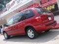 2003 Inferno Red Tinted Pearl Dodge Caravan SXT  photo #2