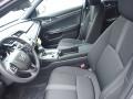 Black 2020 Honda Civic LX Hatchback Interior Color