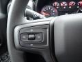 Jet Black 2020 Chevrolet Silverado 1500 Custom Crew Cab 4x4 Steering Wheel