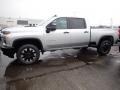 Silver Ice Metallic - Silverado 2500HD Custom Crew Cab 4x4 Photo No. 2