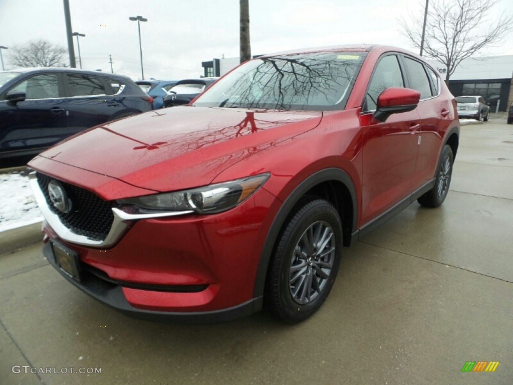Soul Red Crystal Metallic 2020 Mazda CX-5 Touring AWD Exterior Photo #136986040