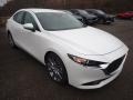 Snowflake White Pearl Mica - MAZDA3 Select Sedan AWD Photo No. 3
