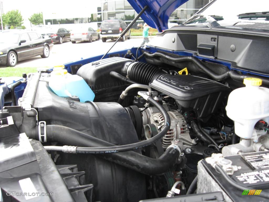 2007 Ram 1500 ST Regular Cab - Electric Blue Pearl / Medium Slate Gray photo #18