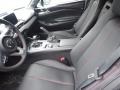 2019 Mazda MX-5 Miata Black Interior Front Seat Photo