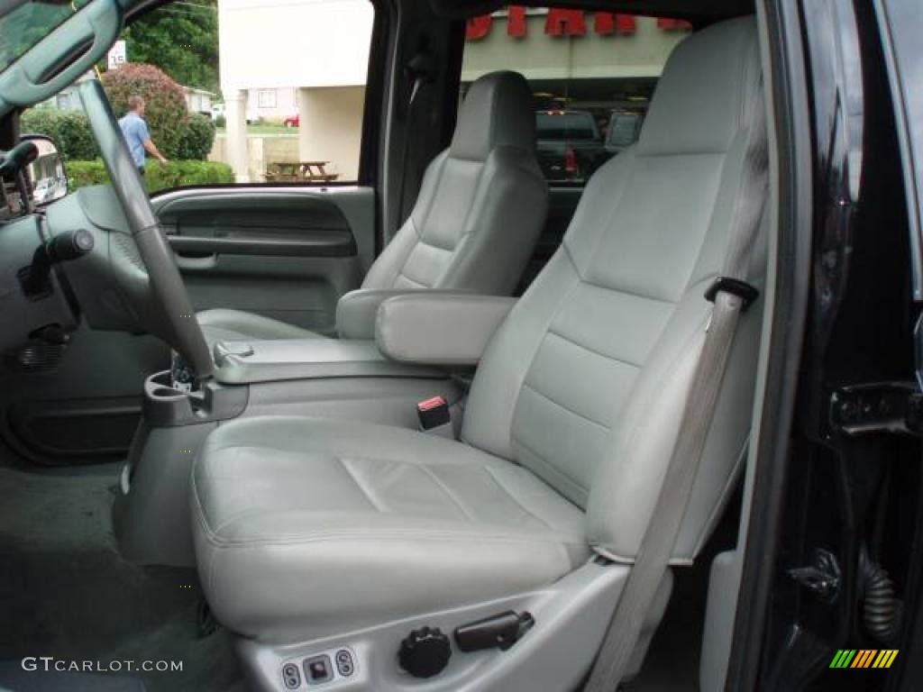 2003 Excursion XLT - Black / Medium Flint photo #7