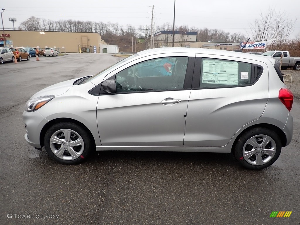 Silver Ice Metallic 2020 Chevrolet Spark LS Exterior Photo #136988254