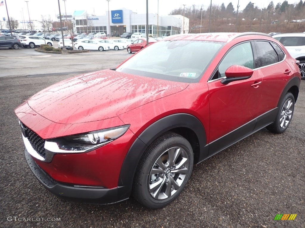 Soul Red Crystal Metallic 2020 Mazda CX-30 Premium AWD Exterior Photo #136988503