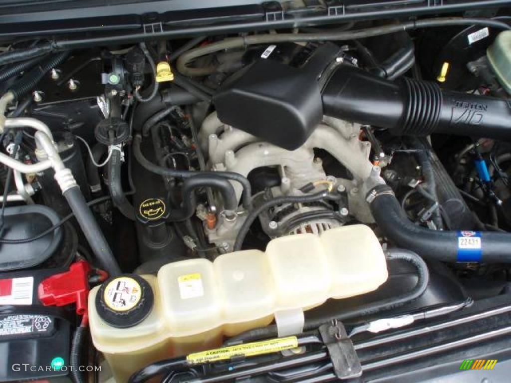 2003 Excursion XLT - Black / Medium Flint photo #13