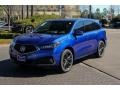 2020 Apex Blue Pearl Acura MDX Technology AWD  photo #4