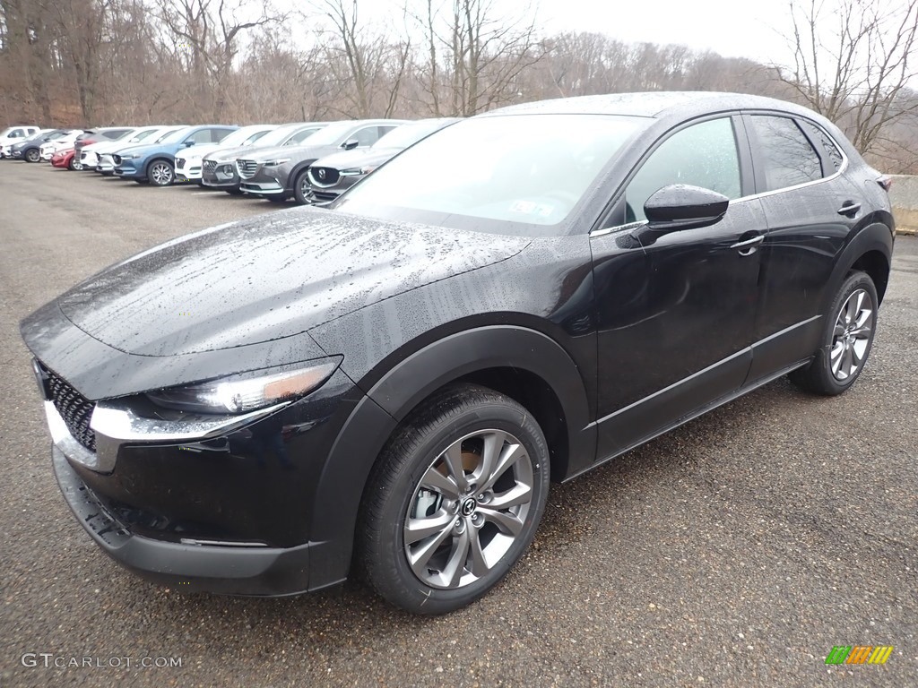 Jet Black Mica 2020 Mazda CX-30 Preferred AWD Exterior Photo #136989589