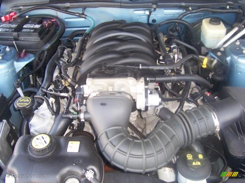 2005 Mustang GT Premium Coupe - Windveil Blue Metallic / Dark Charcoal photo #7