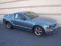 2005 Windveil Blue Metallic Ford Mustang GT Premium Coupe  photo #9