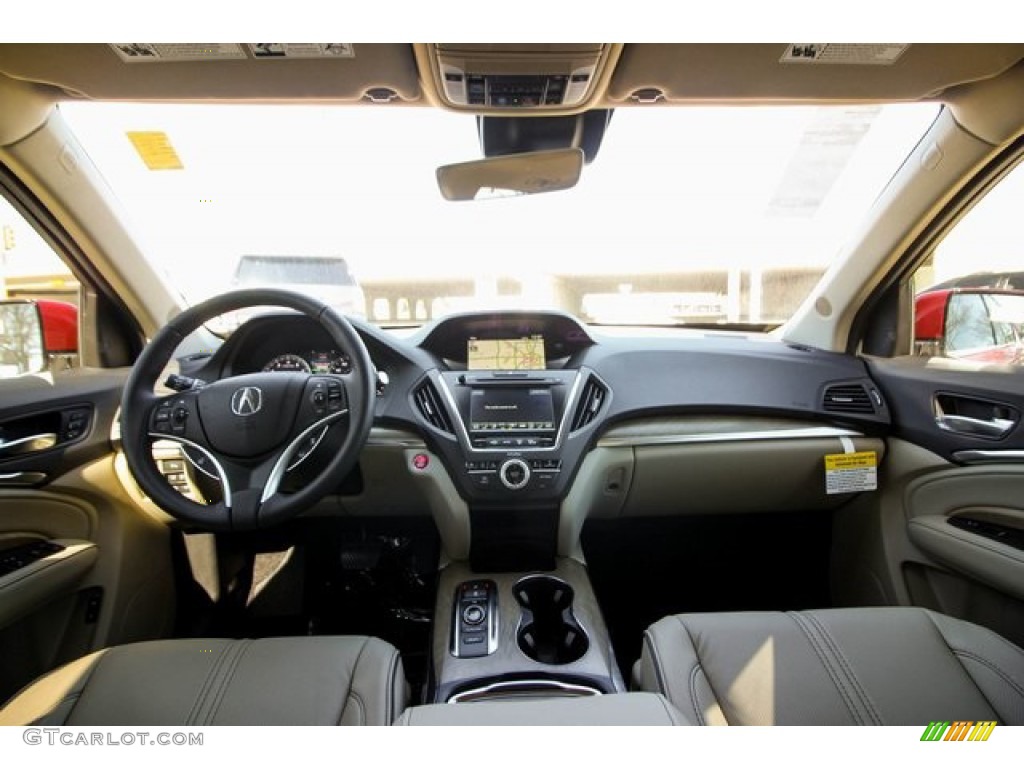 2020 MDX Advance AWD - Performance Red Pearl / Parchment photo #10