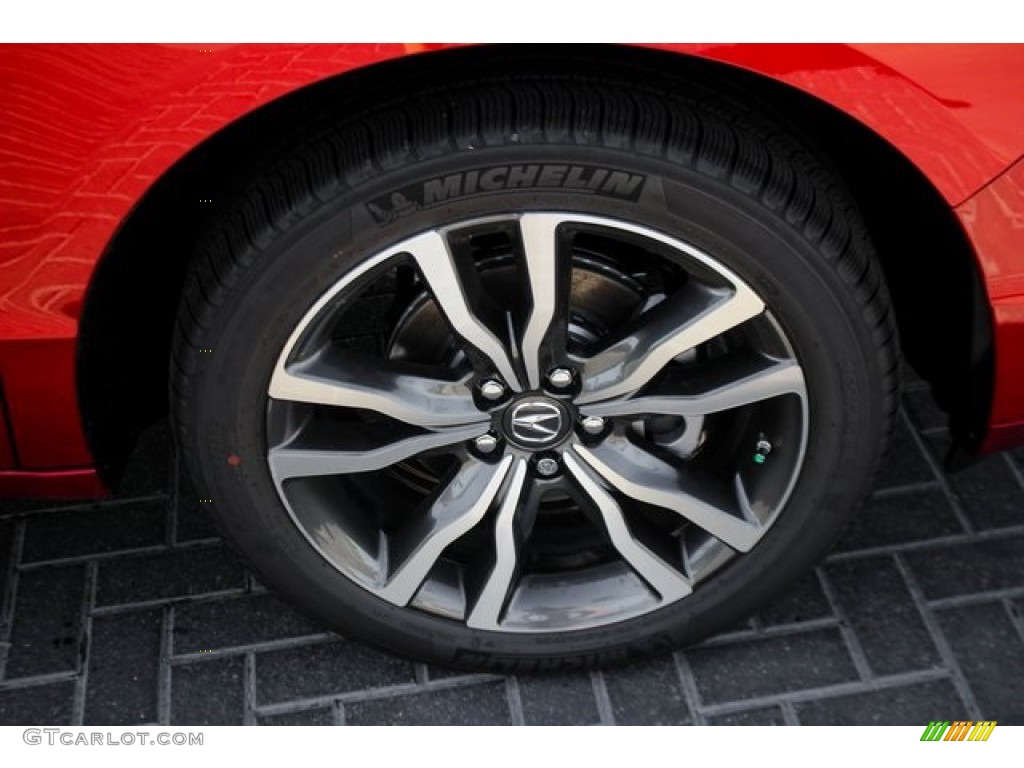 2020 MDX Advance AWD - Performance Red Pearl / Parchment photo #12