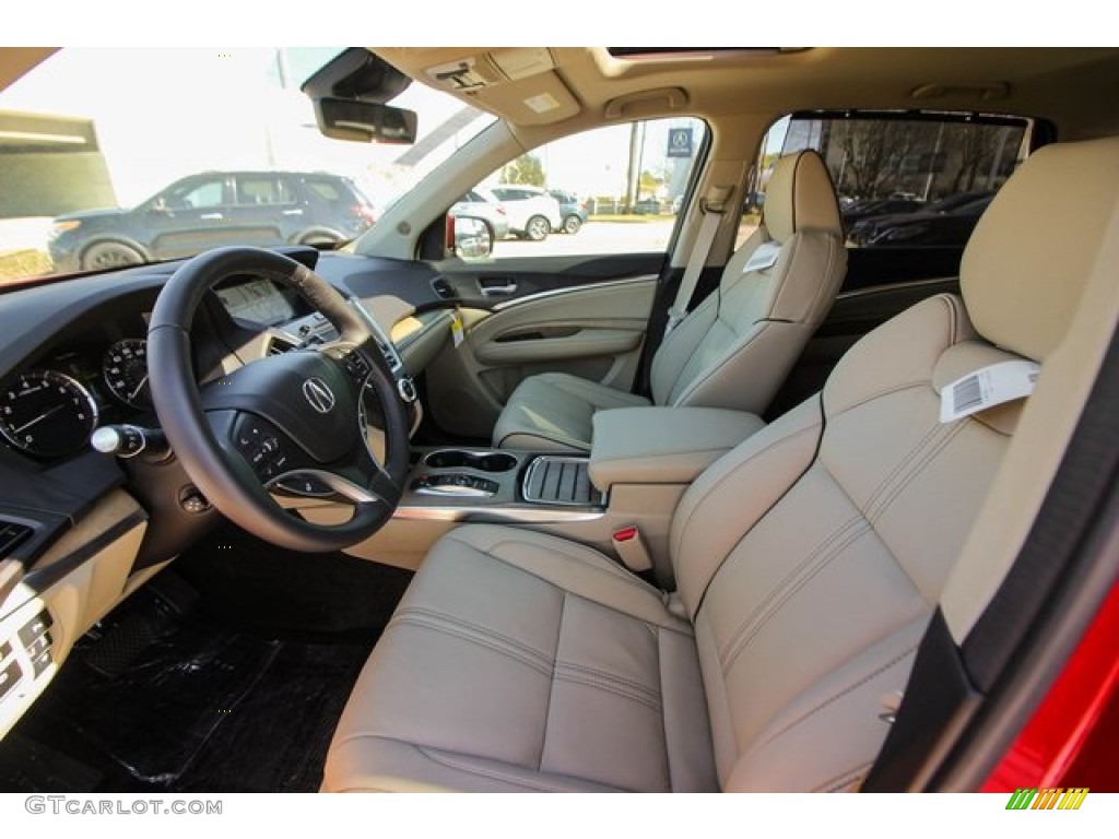 2020 MDX Advance AWD - Performance Red Pearl / Parchment photo #17