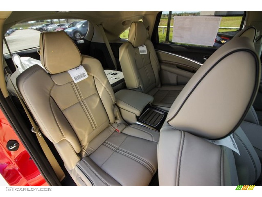 2020 MDX Advance AWD - Performance Red Pearl / Parchment photo #23