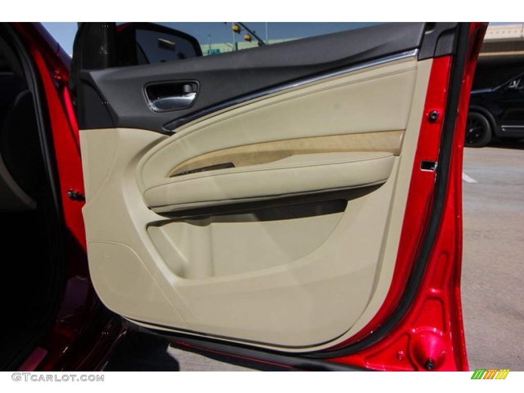 2020 MDX Advance AWD - Performance Red Pearl / Parchment photo #24