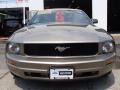 2005 Mineral Grey Metallic Ford Mustang V6 Deluxe Convertible  photo #2