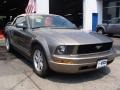 2005 Mineral Grey Metallic Ford Mustang V6 Deluxe Convertible  photo #3
