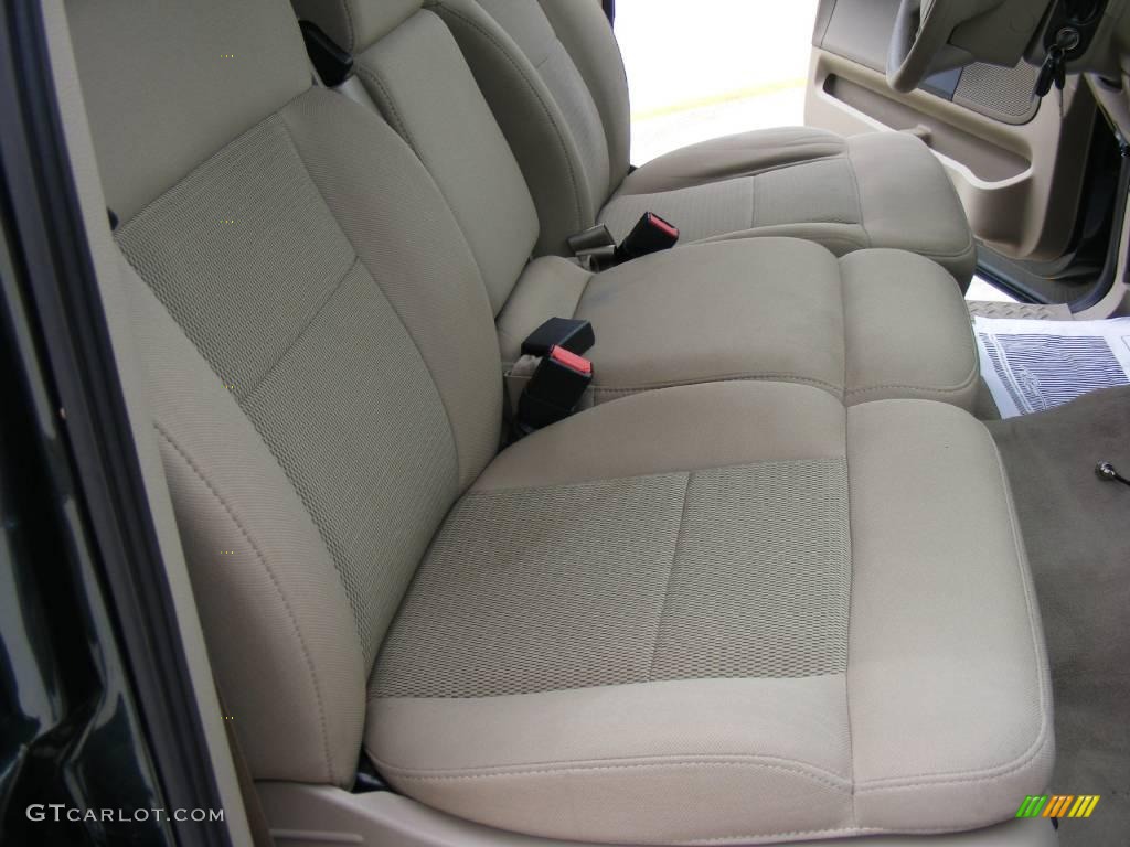 2005 F150 XLT SuperCrew - Aspen Green Metallic / Tan photo #23