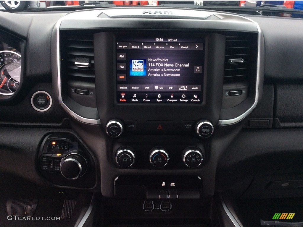 2020 Ram 1500 Big Horn Quad Cab 4x4 Controls Photo #136992958