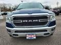 2020 Patriot Blue Pearl Ram 1500 Big Horn Quad Cab 4x4  photo #2