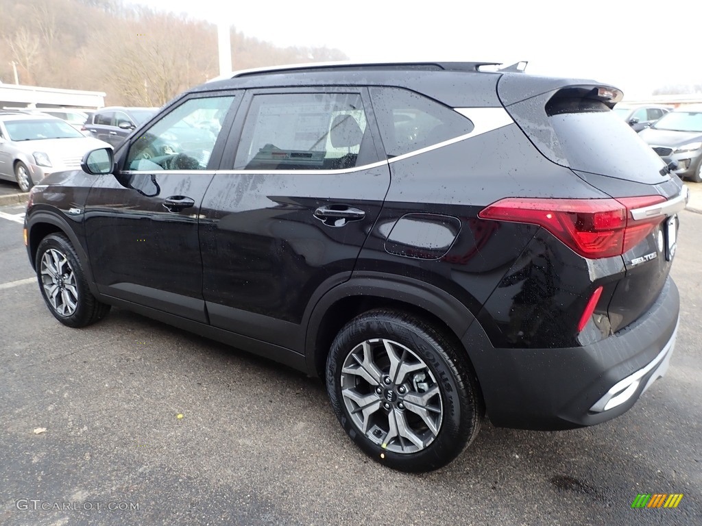 Black Cherry 2021 Kia Seltos EX AWD Exterior Photo #136994857