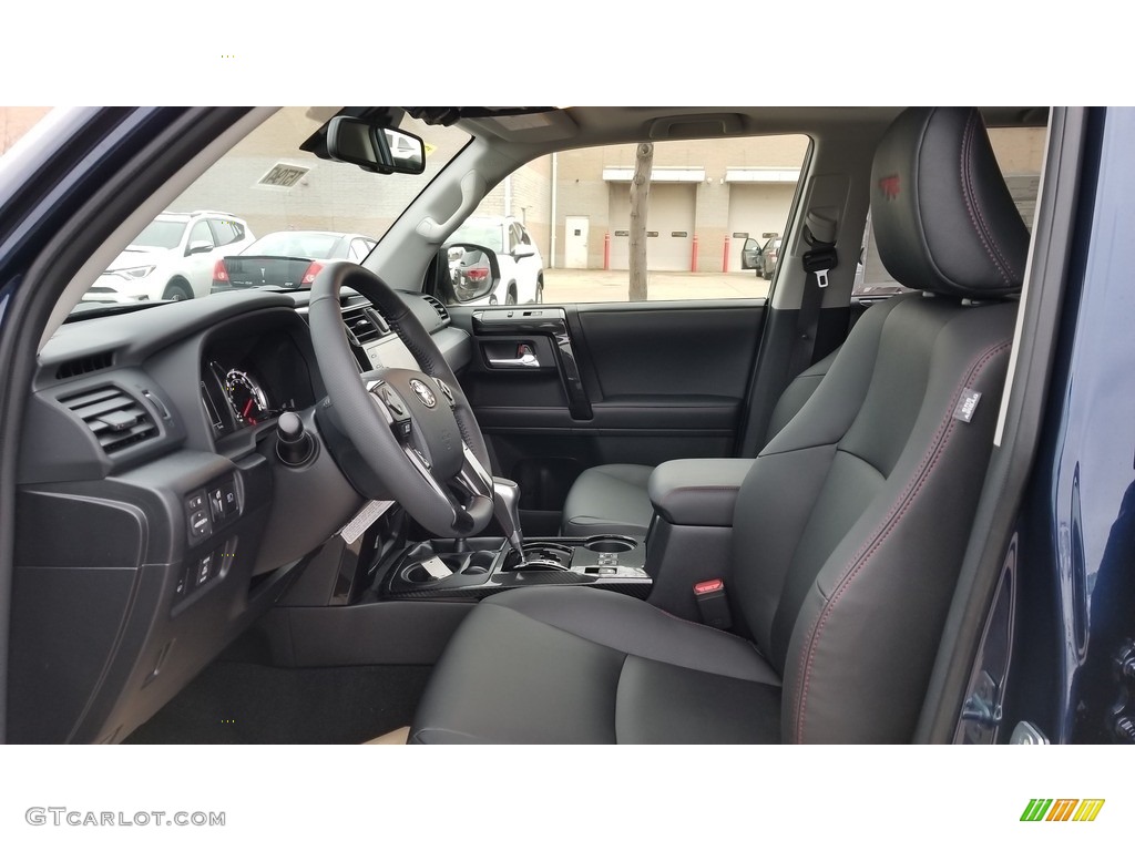 Black Interior 2020 Toyota 4Runner TRD Off-Road Premium 4x4 Photo #136997635