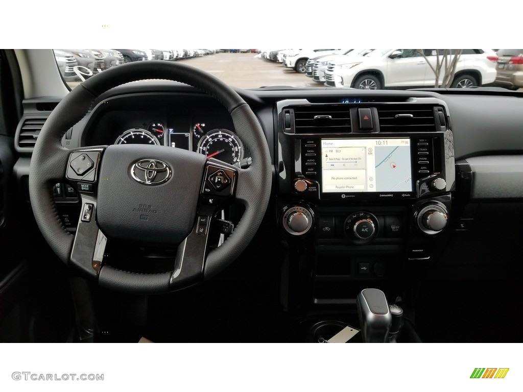 2020 Toyota 4Runner TRD Off-Road Premium 4x4 Black Dashboard Photo #136997674