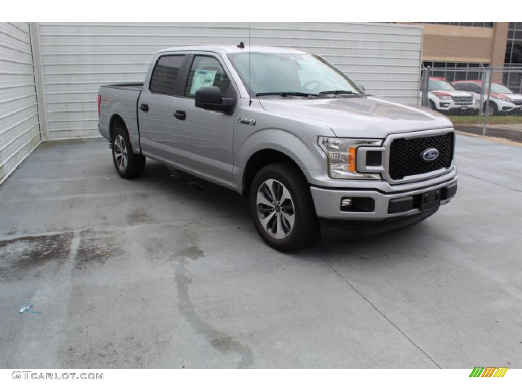 2020 F150 STX SuperCrew - Iconic Silver / Black photo #2