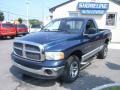 2002 Patriot Blue Pearlcoat Dodge Ram 1500 SLT Regular Cab 4x4  photo #16