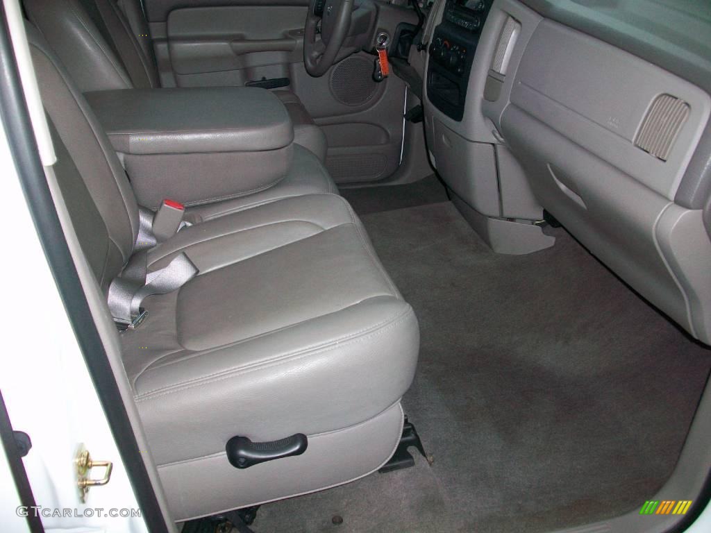 2005 Ram 1500 SLT Quad Cab - Bright White / Dark Slate Gray photo #12