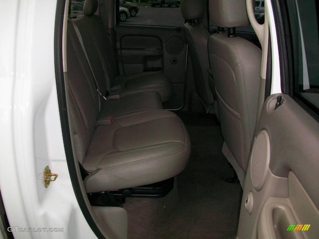 2005 Ram 1500 SLT Quad Cab - Bright White / Dark Slate Gray photo #14