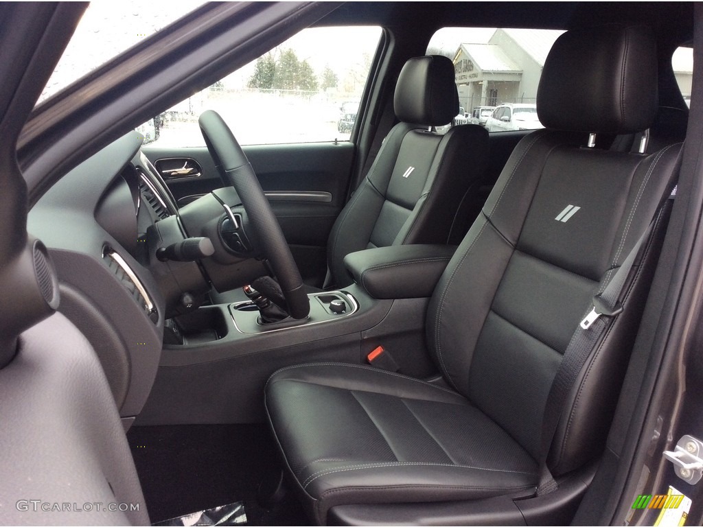 Black Interior 2020 Dodge Durango R/T AWD Photo #137003259