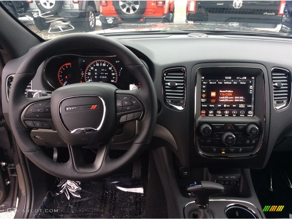 2020 Dodge Durango R/T AWD Black Dashboard Photo #137003284