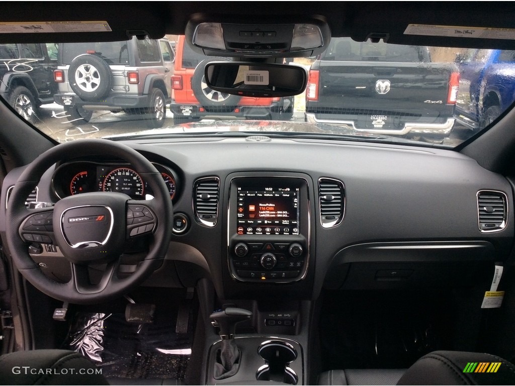 2020 Dodge Durango R/T AWD Black Dashboard Photo #137003542