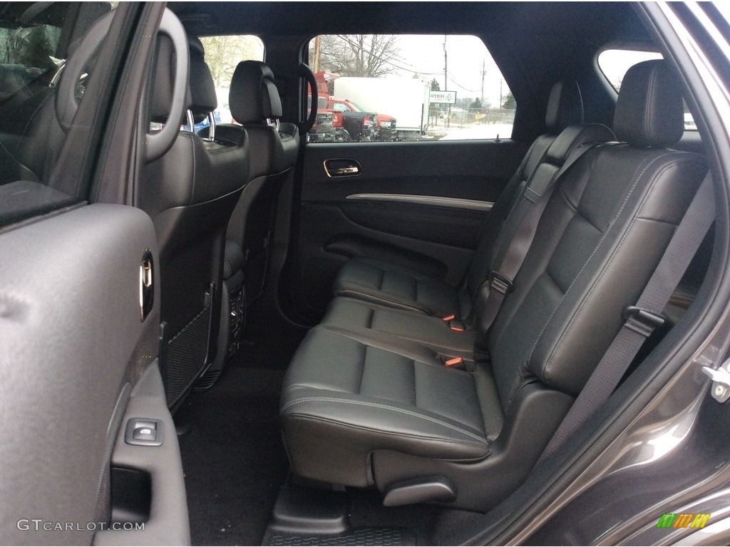 Black Interior 2020 Dodge Durango R/T AWD Photo #137003719