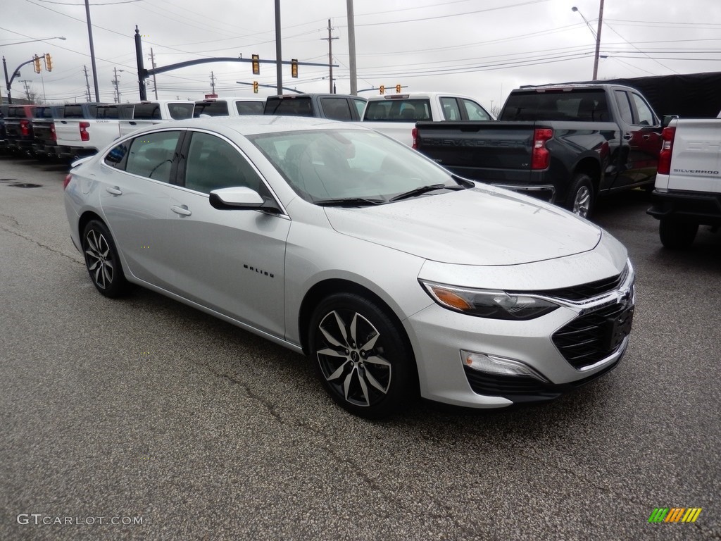 Silver Ice Metallic 2020 Chevrolet Malibu RS Exterior Photo 137004871