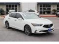 Platinum White Pearl 2020 Acura RLX Sport Hybrid SH-AWD Exterior